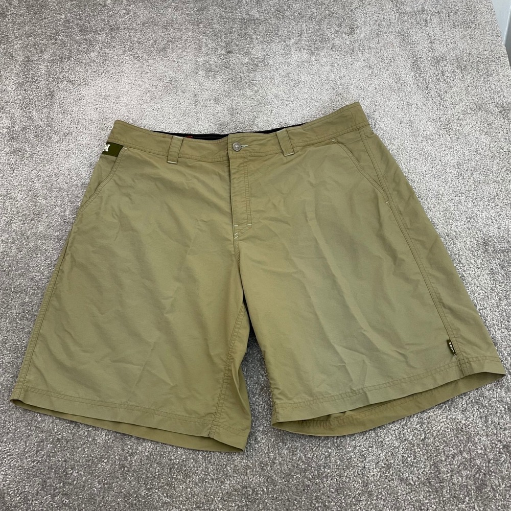 Howler Brothers Shorts Mens 40 Hybrid Ripstop Nylon Khaki Horizon